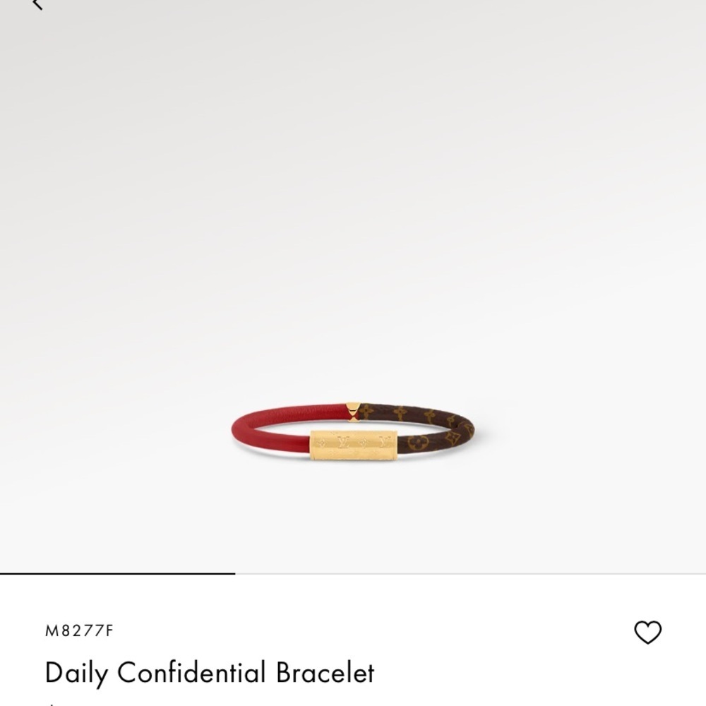 Louis Vuitton Daily Confidential bracelet - Picture 3 of 16